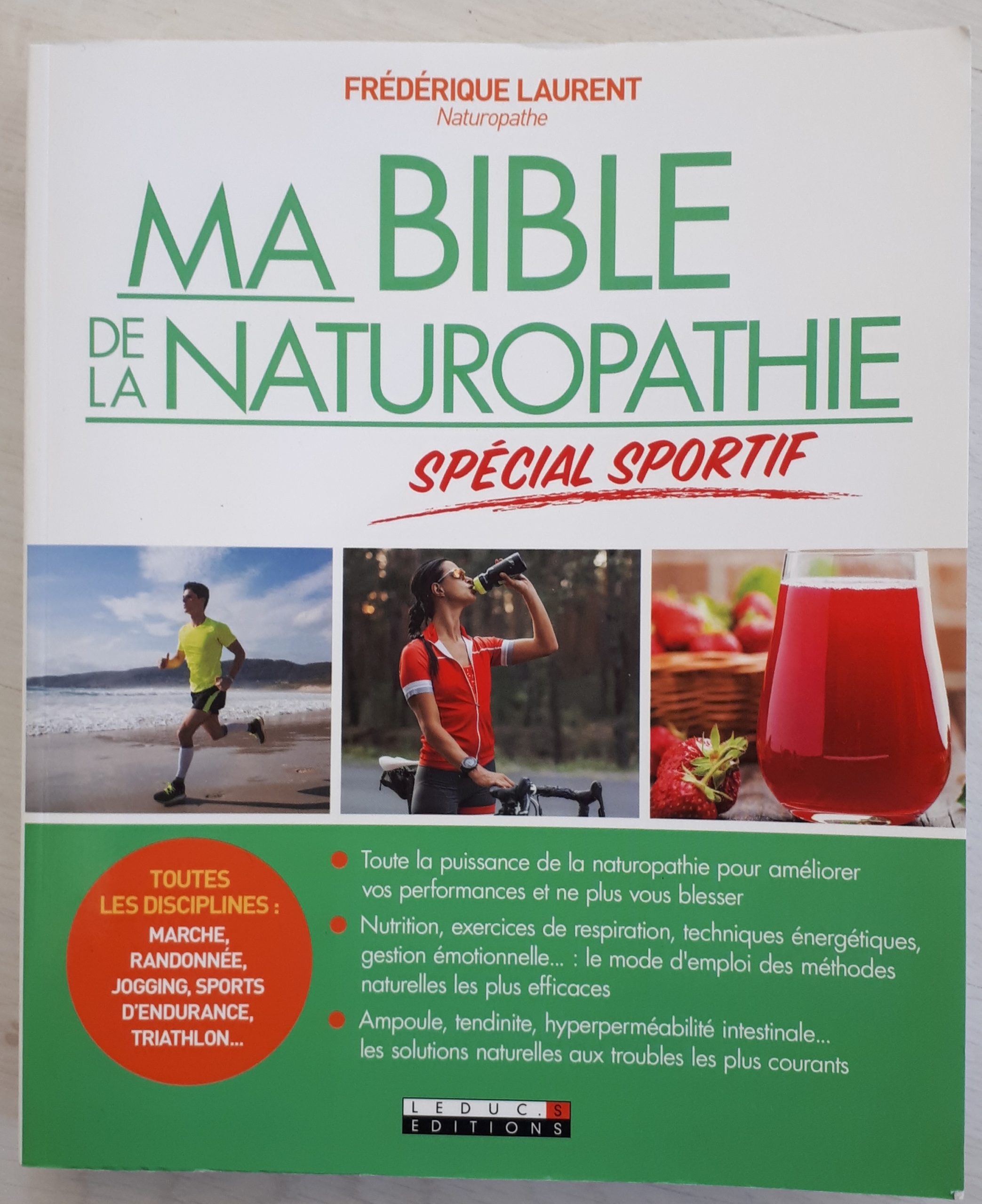 Lire la suite à propos de l’article Livre Ma bible de la Naturopathie spécial sportif